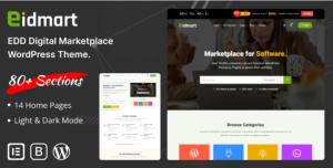 Eidmart - Digital Marketplace WordPress Theme